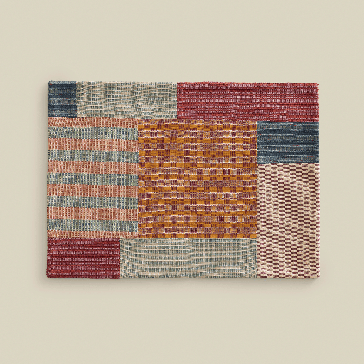 The Loom Handwoven Patchwork Placemat (Set Of 2)