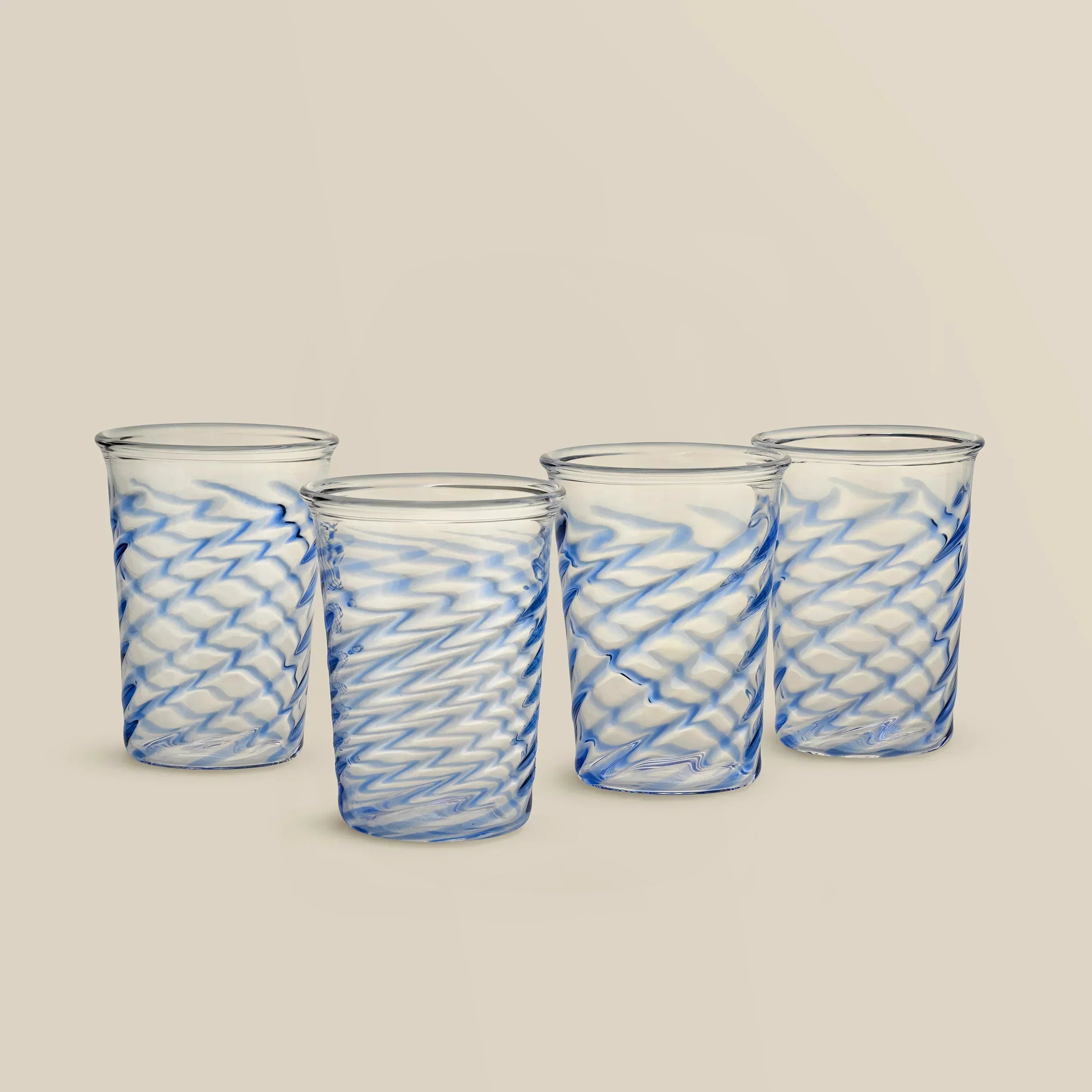 Swirl Glass (Set of 4)