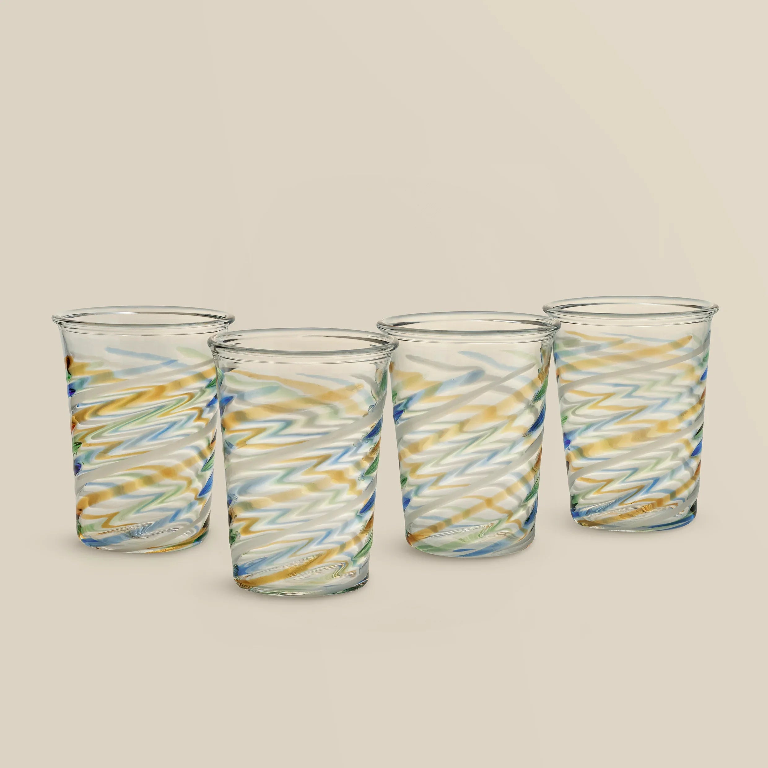 Swirl Glass (Set of 4)