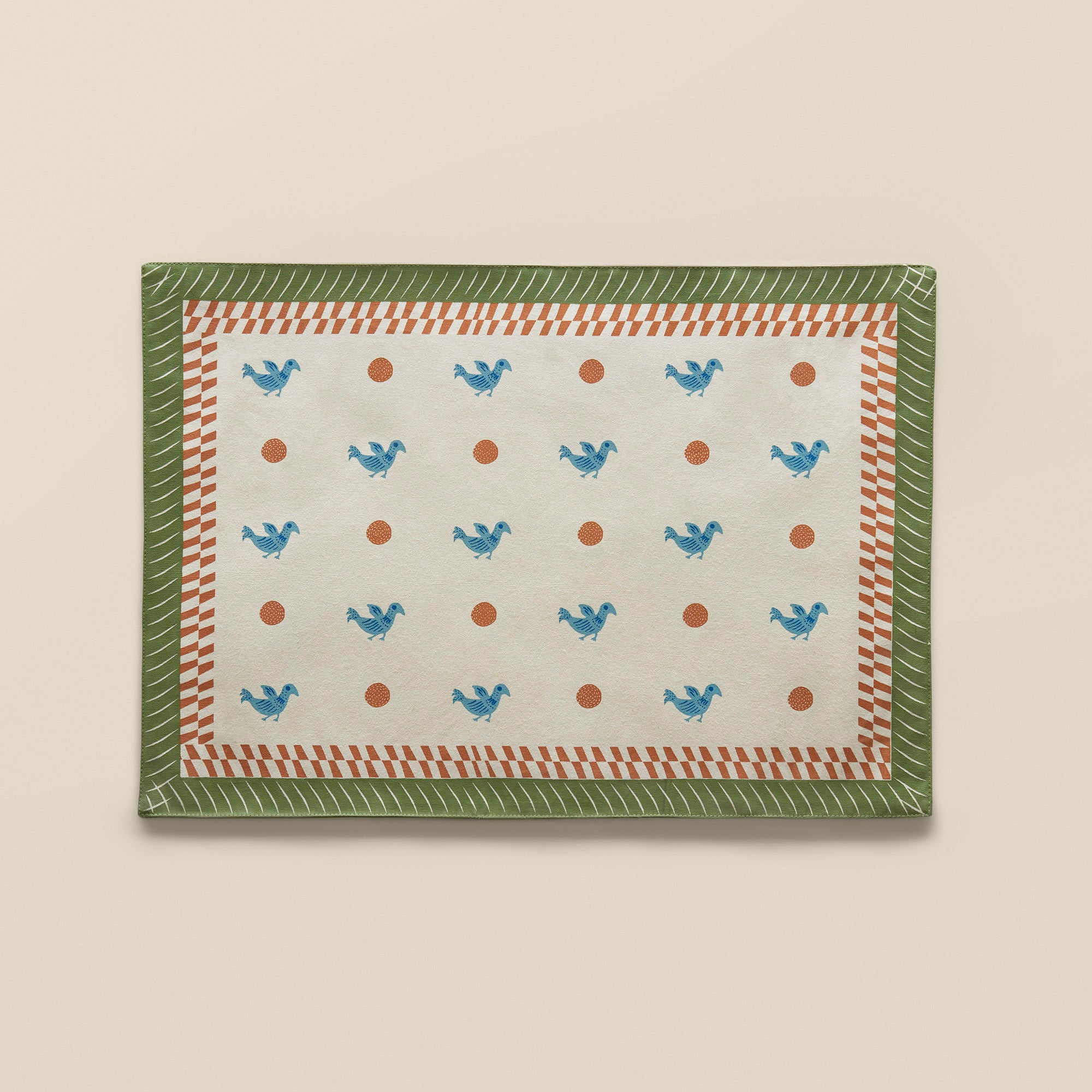 Dotty Bird Placemat (Set of 6)