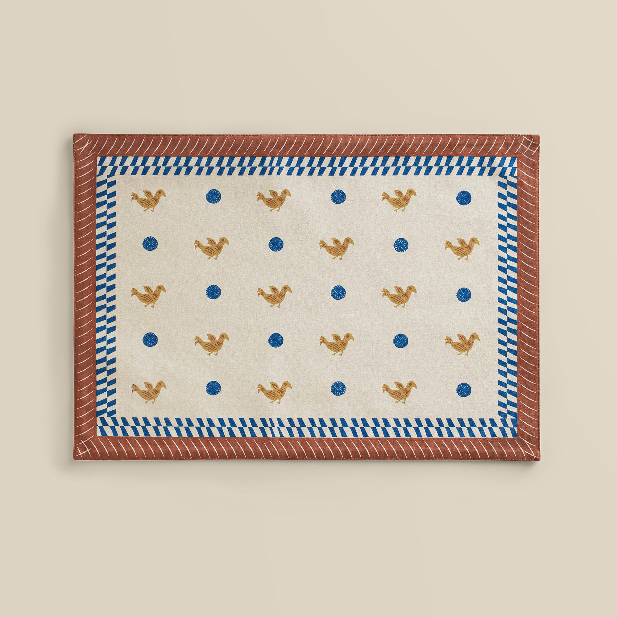 Dotty Bird Placemat (Set of 6)