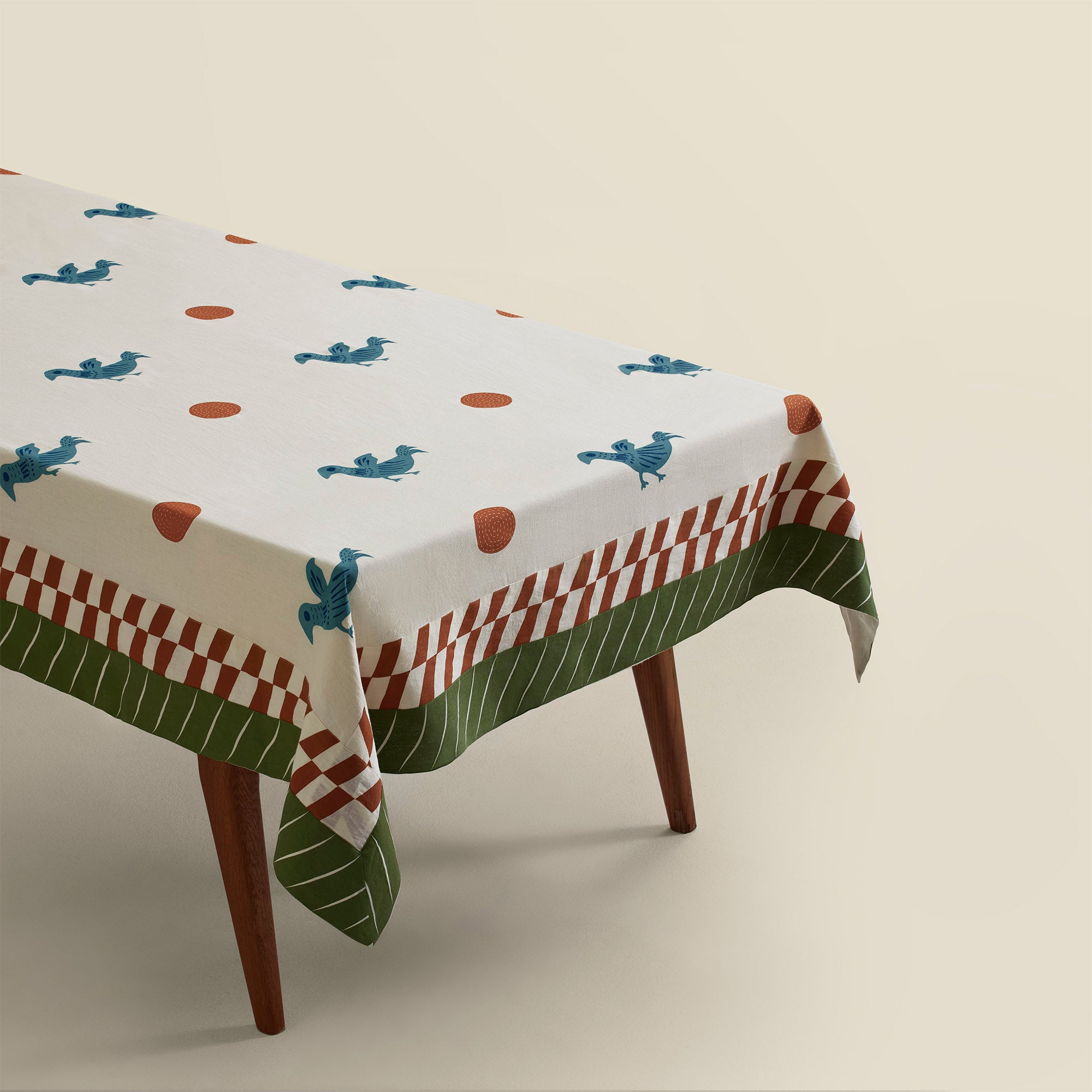 Dotty Bird Tablecloth