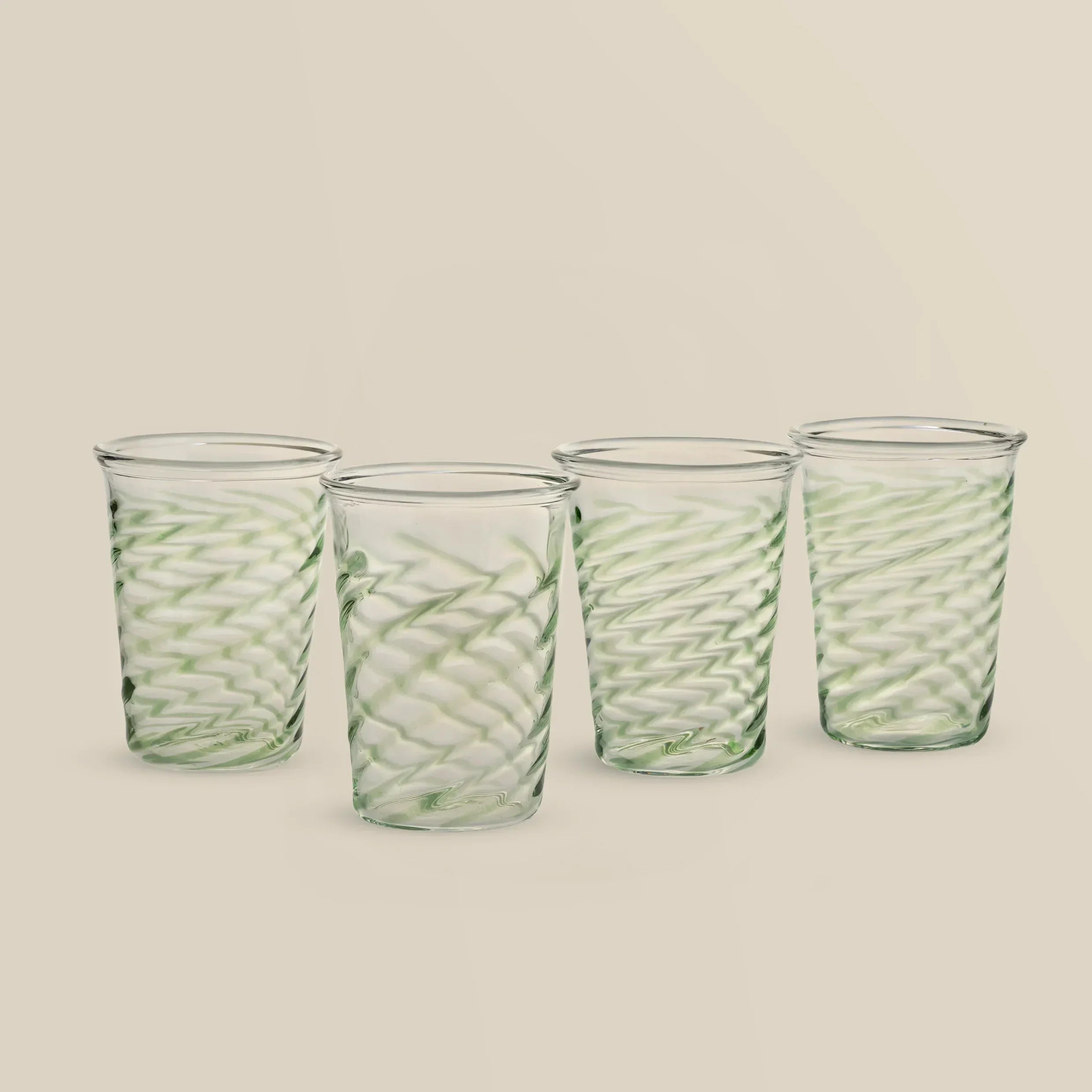 Swirl Glass (Set of 4)