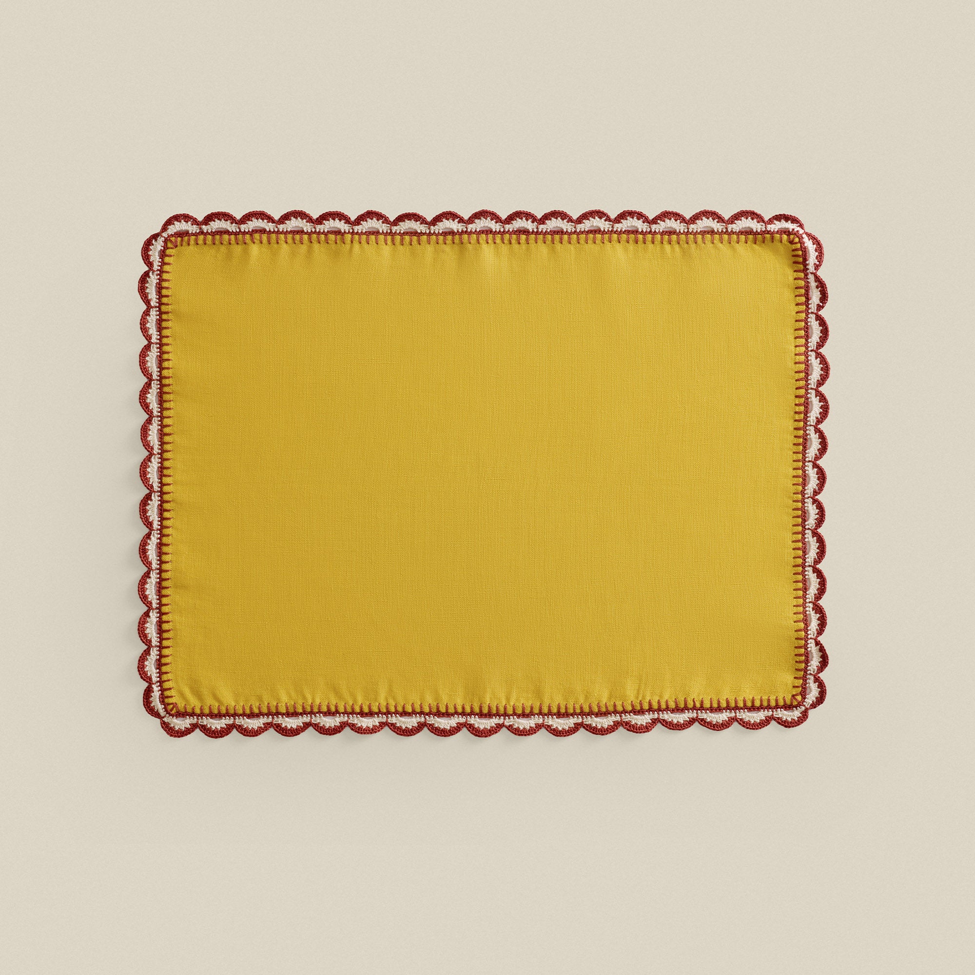 Scallop Placemat (Set of 2)