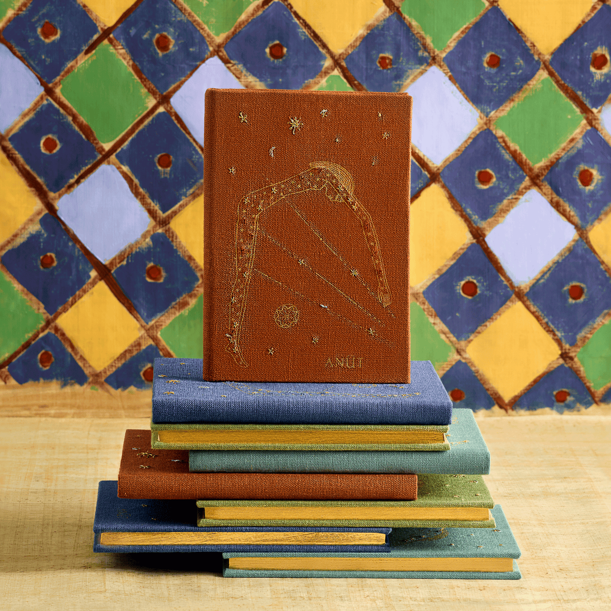 The Nut Notebook with Hand-Embroidered Cover