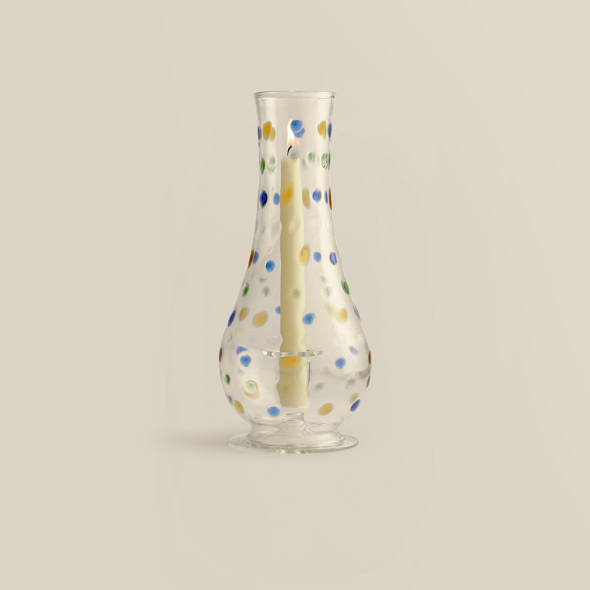 Dotty Hurricane Candle Holder