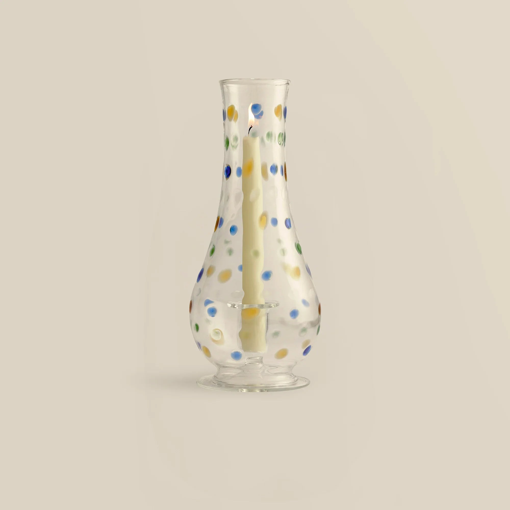 Dotty Hurricane Candle Holder
