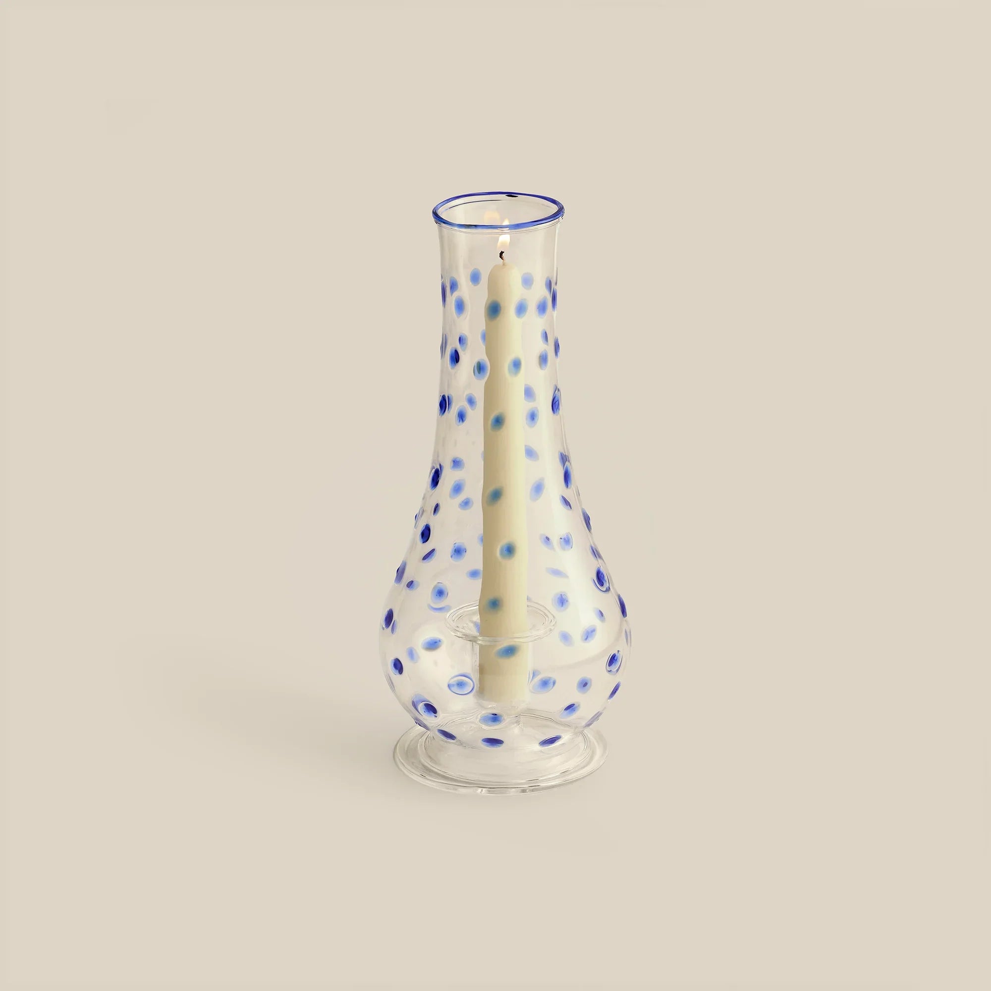 Dotty Hurricane Candle Holder