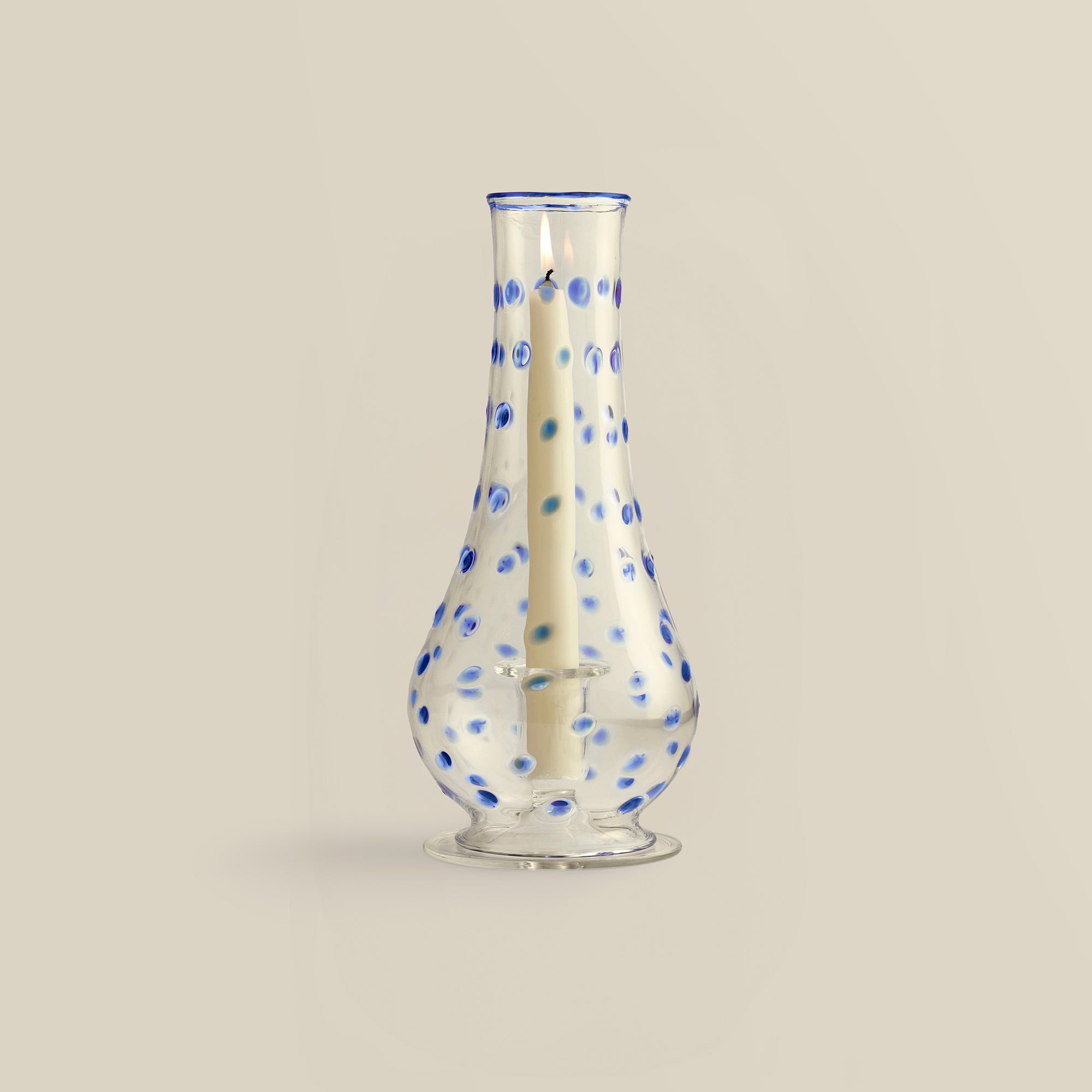 Dotty Hurricane Candle Holder