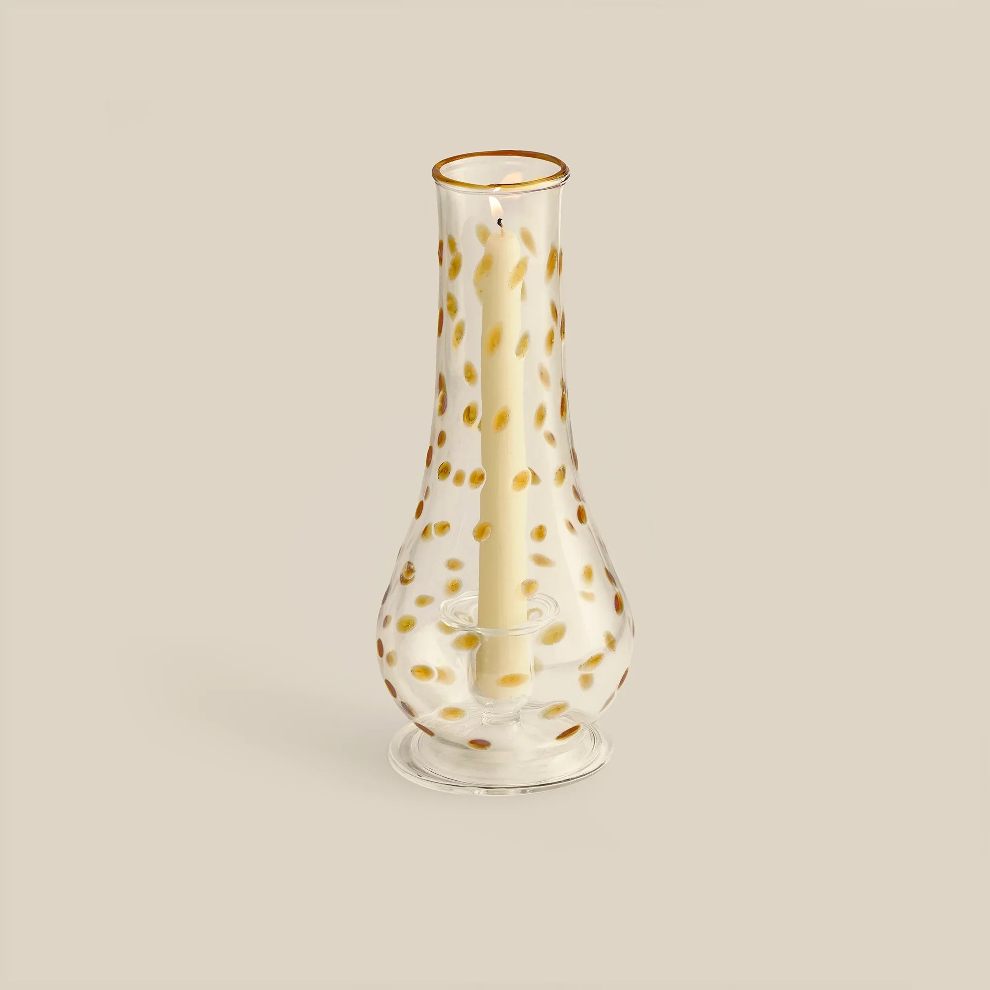 Dotty Hurricane Candle Holder