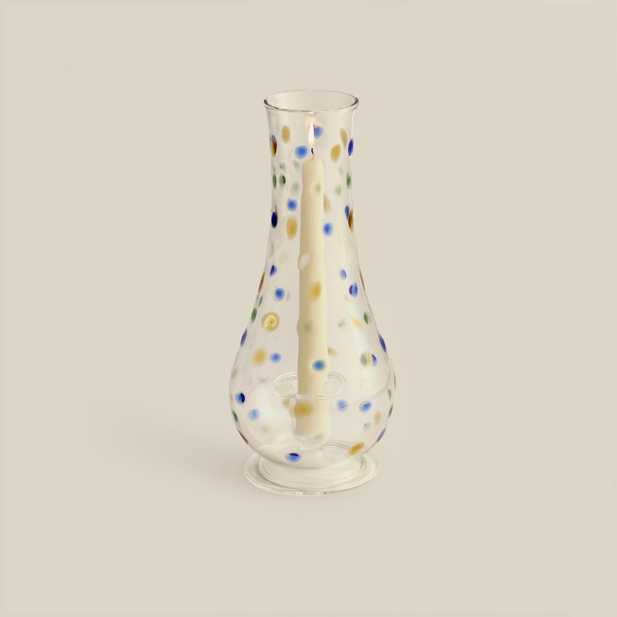 Dotty Hurricane Candle Holder