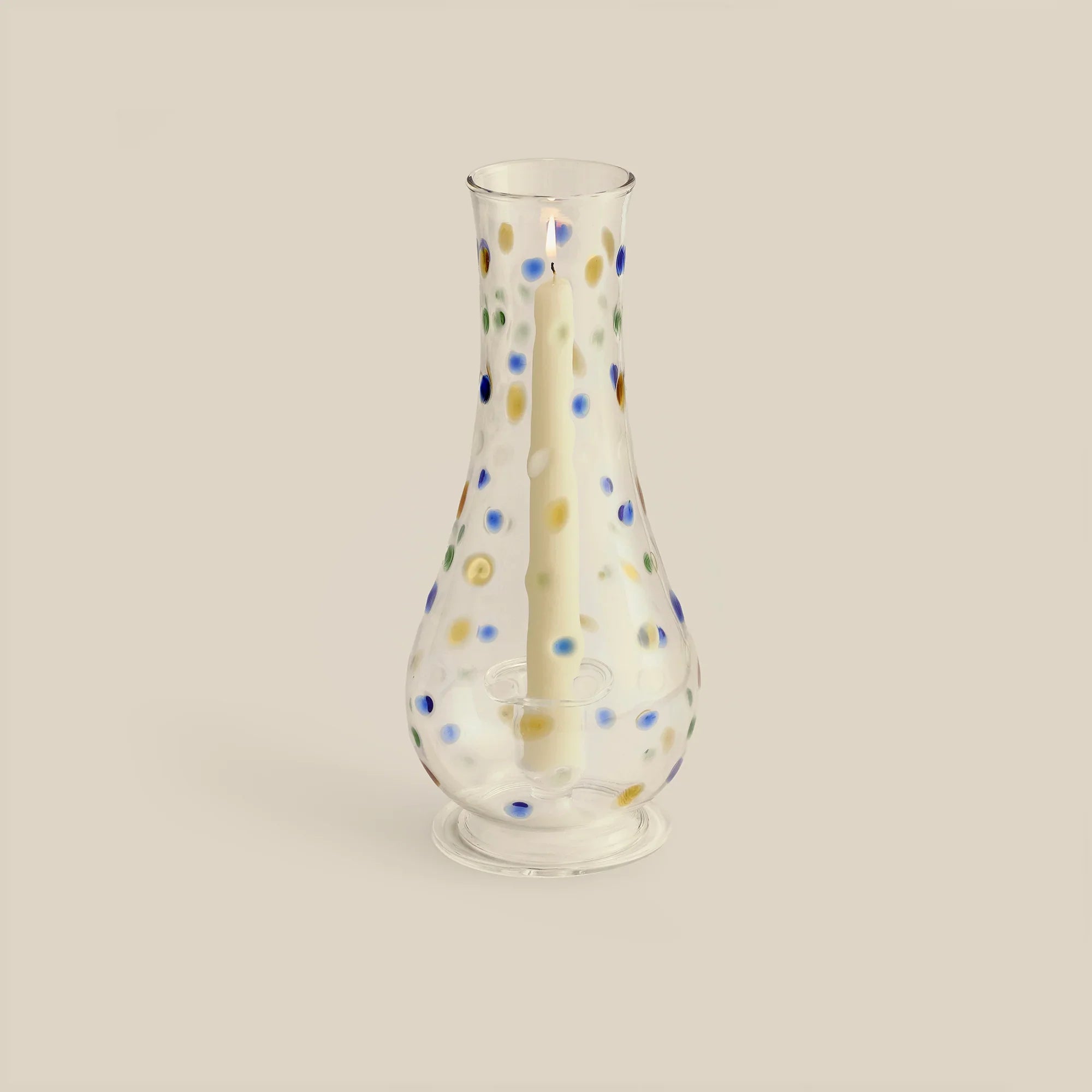 Dotty Hurricane Candle Holder