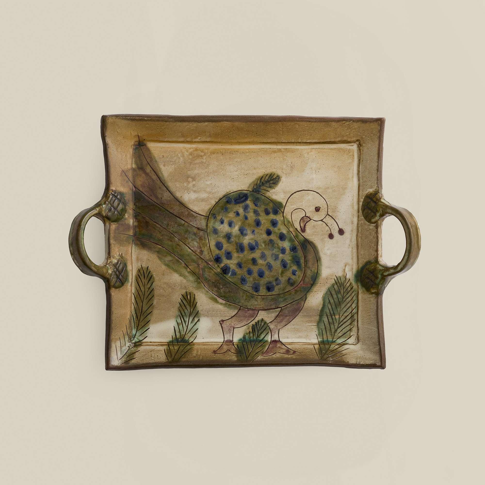 Peacock Tray