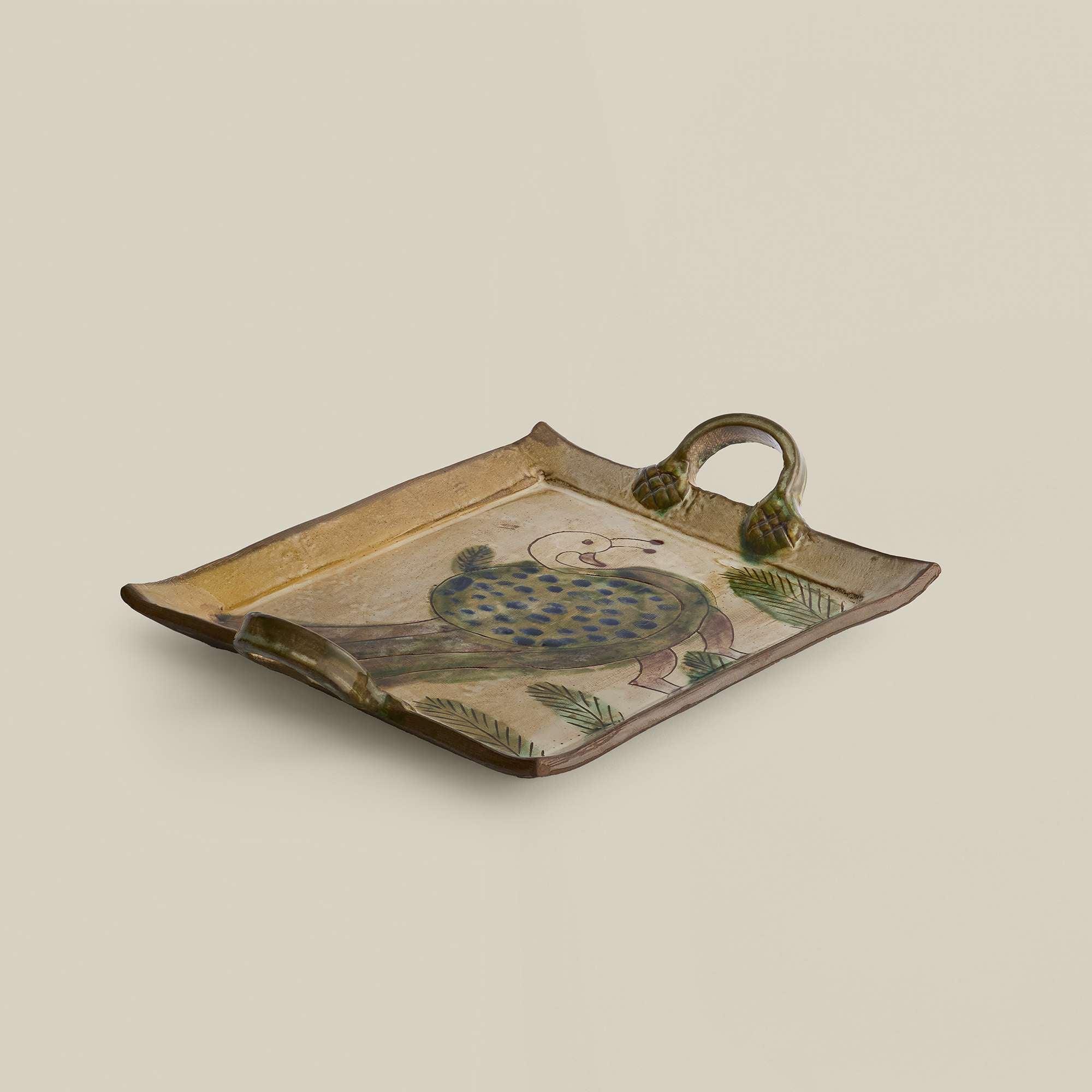 Peacock Tray