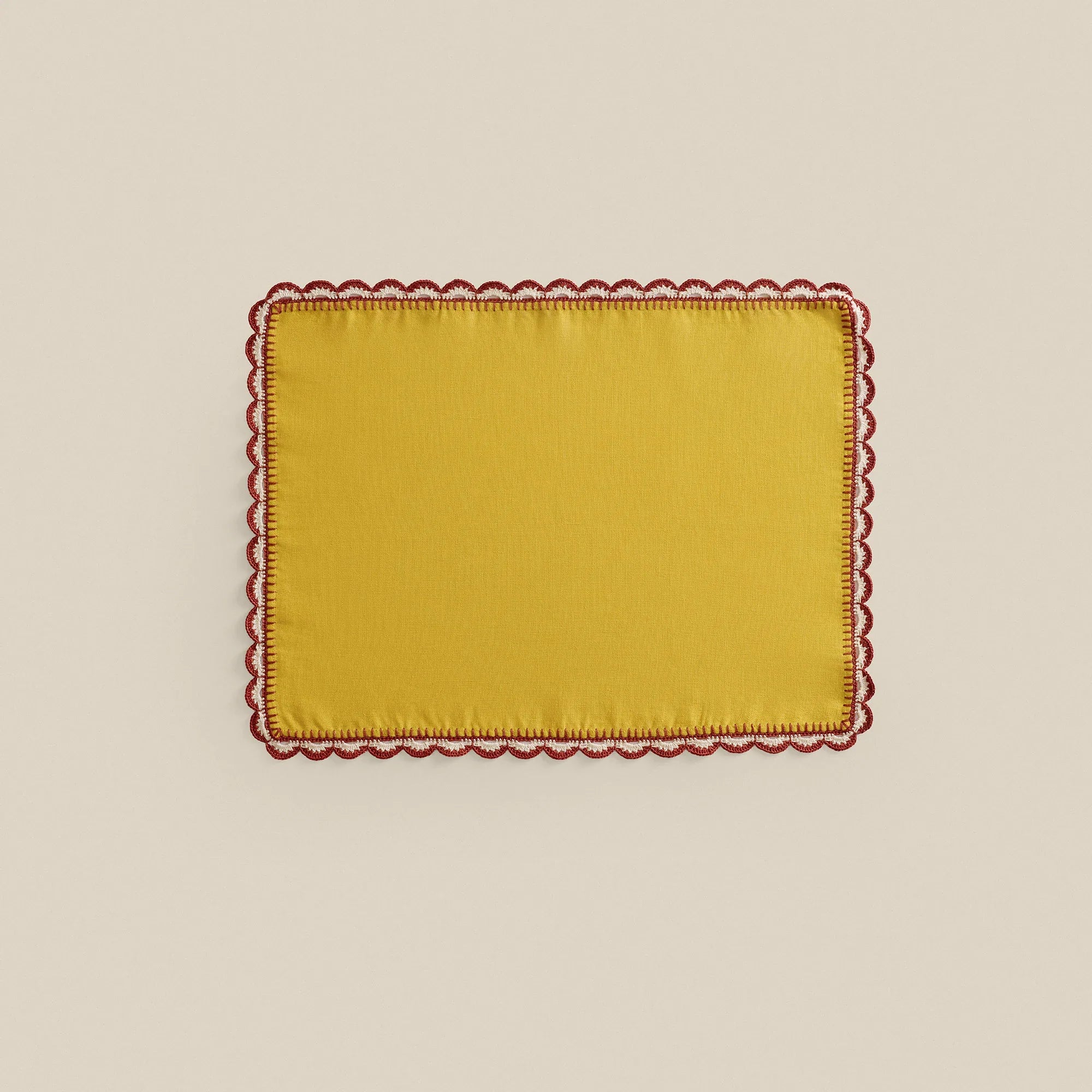 Scallop Placemat (Set of 2)