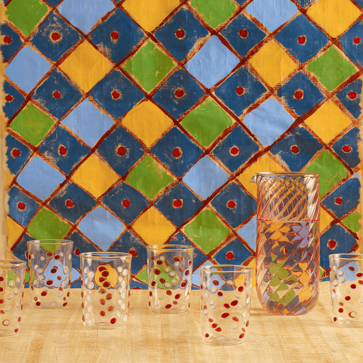 BNDL-Dotty Hand-Blown Glass