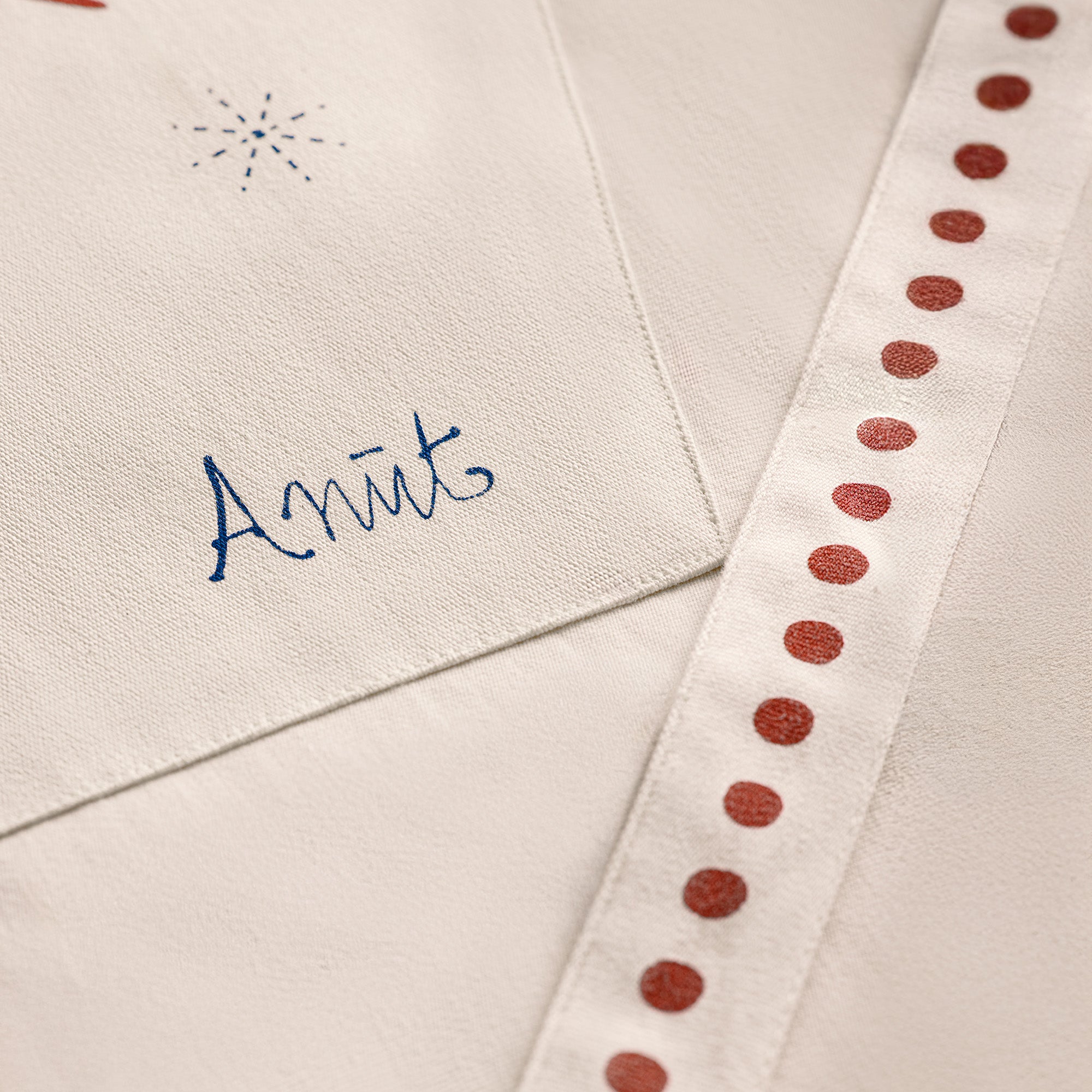 Stellar Hand-Printed Cotton Apron