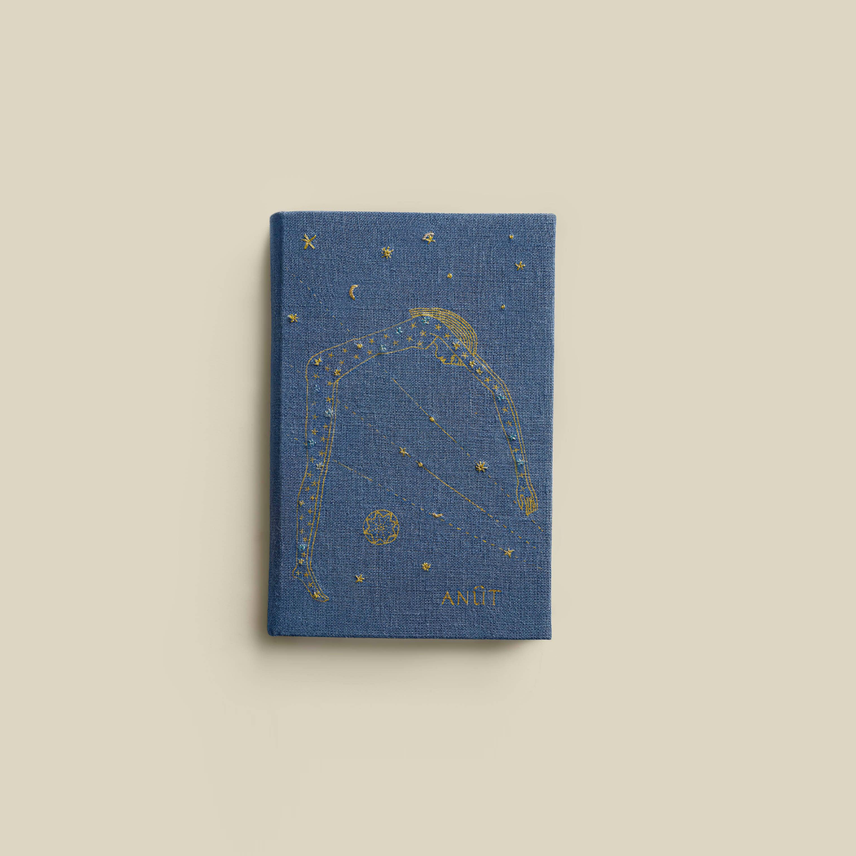 The Nut Notebook with Hand-Embroidered Cover