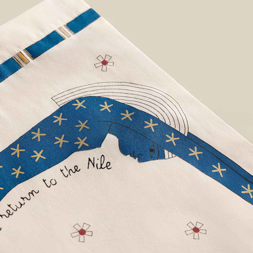 The Nut Hand-Printed Cotton Tote Bag