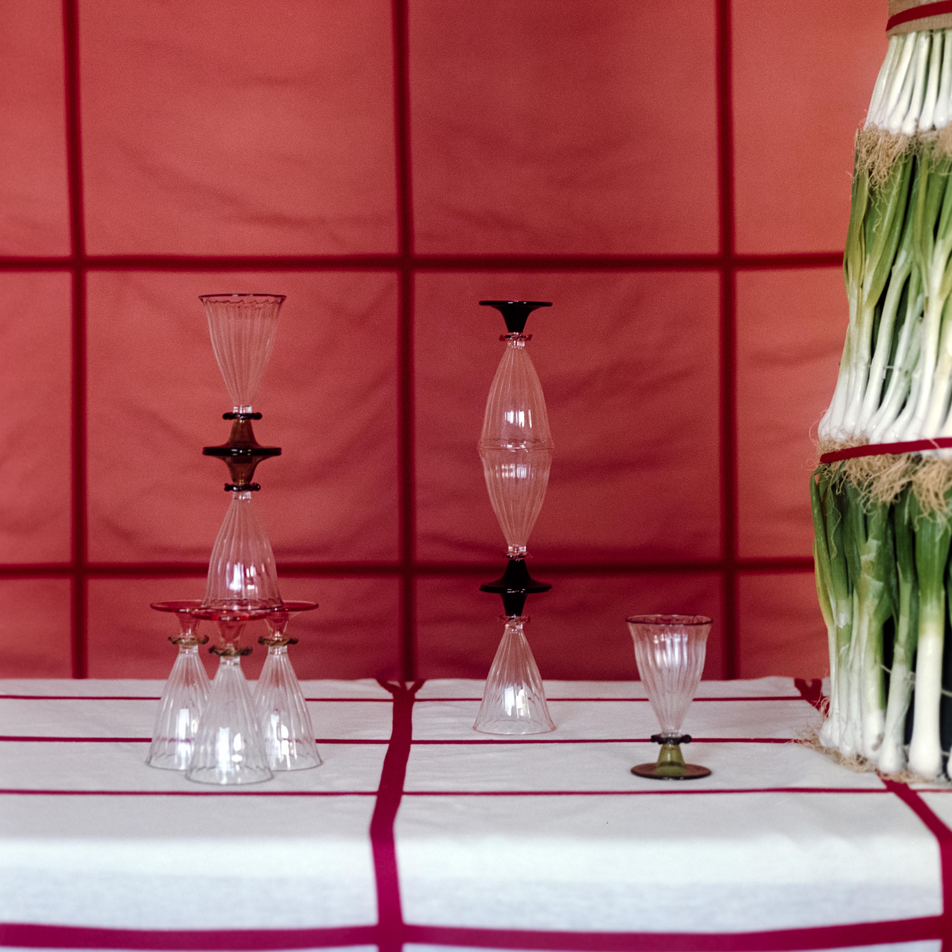 Palace Walk Handblown Wine Glass