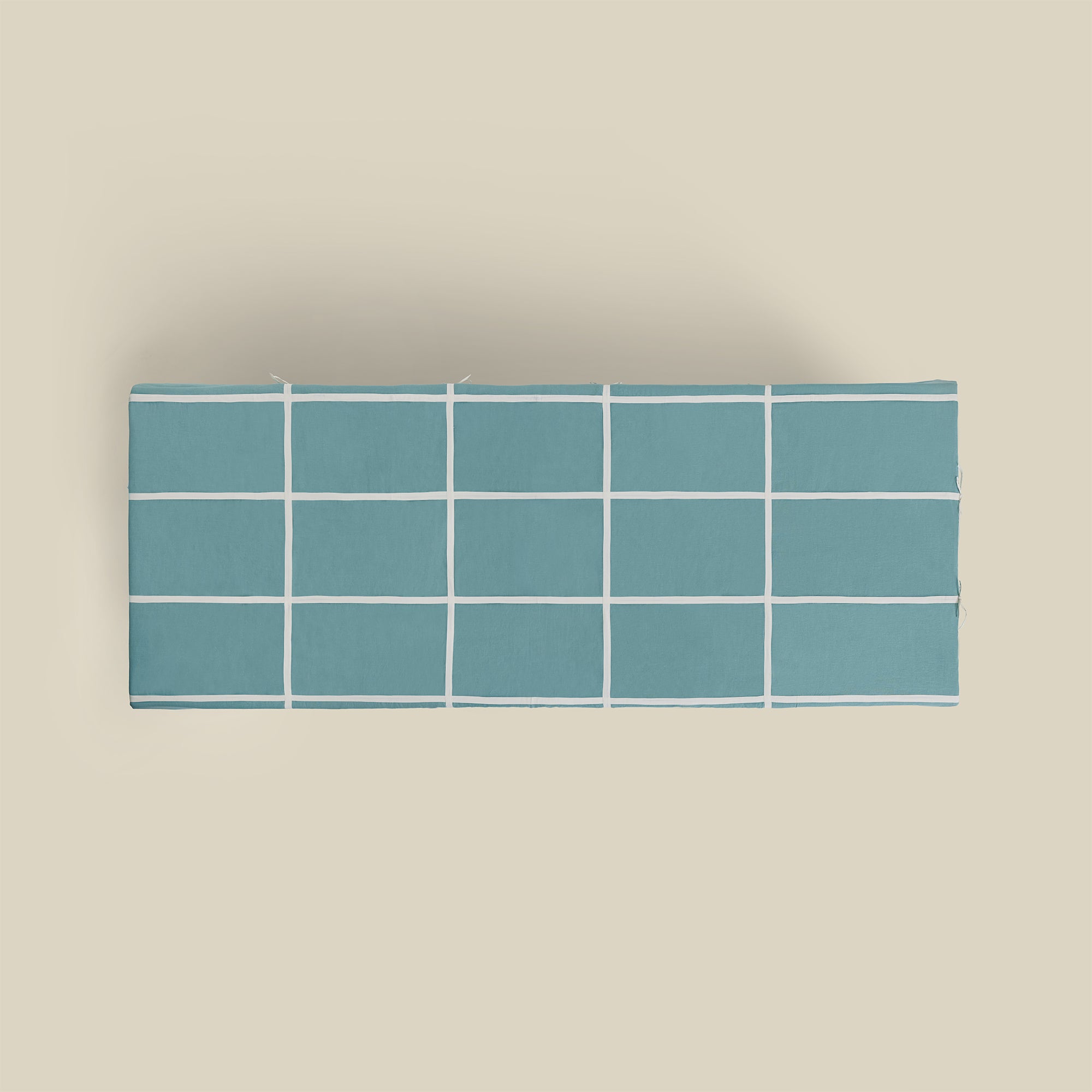 Tie Me Up Appliqué Linen Tablecloth