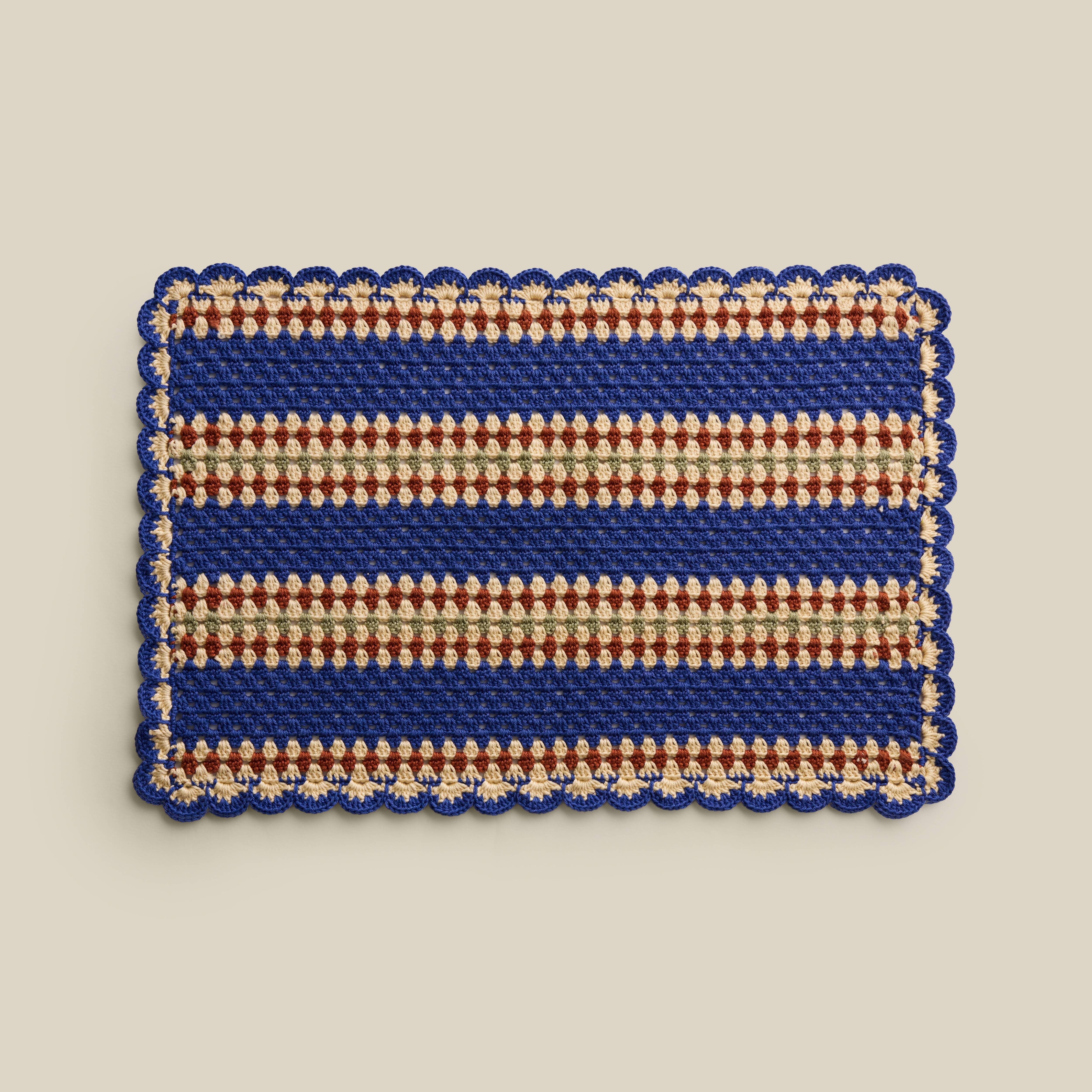 Ramses Hand-Crocheted Placemat (Set of 2)