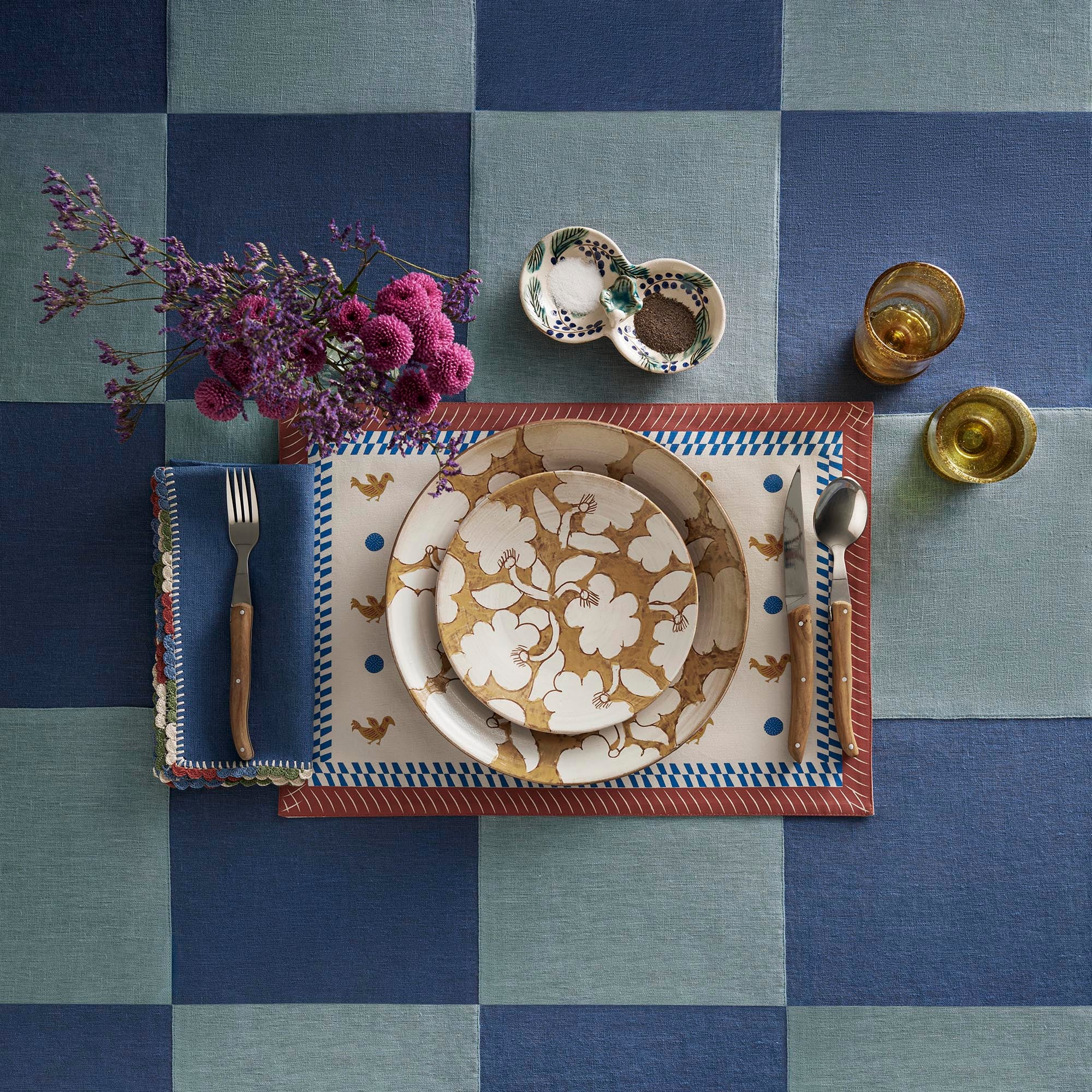 Dotty Bird Placemat (Set of 6)