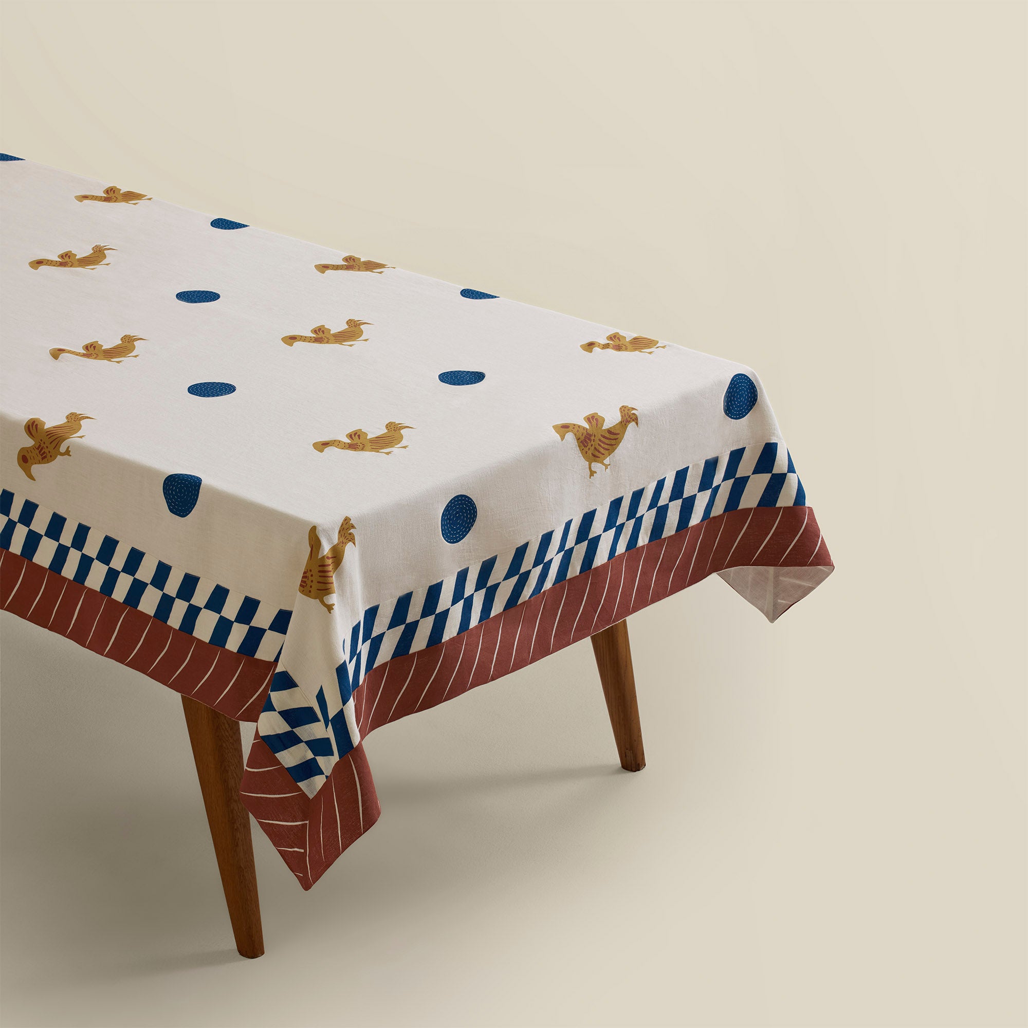 Dotty Bird Tablecloth