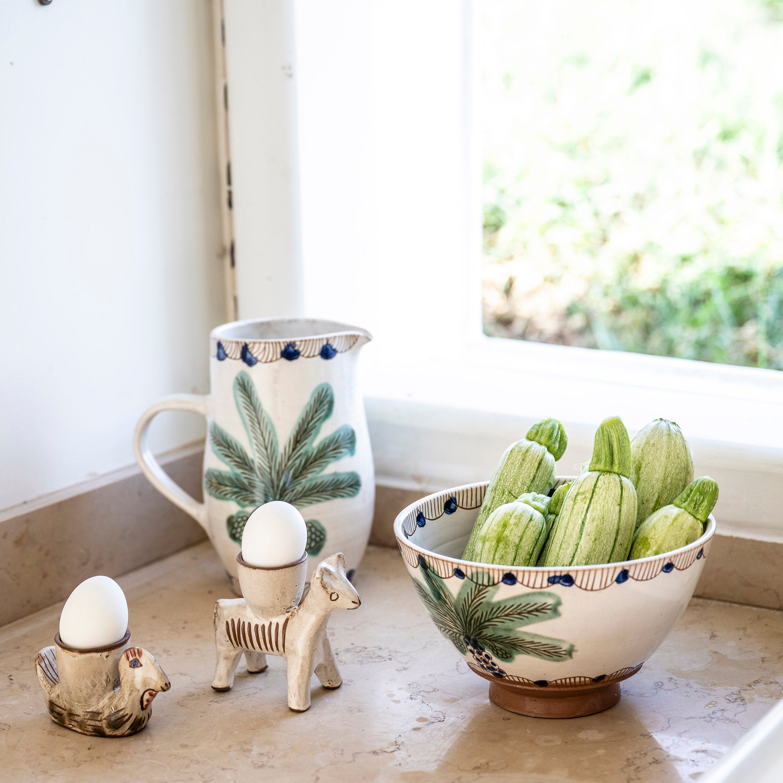Royal Palm Bowl (Set of 2)