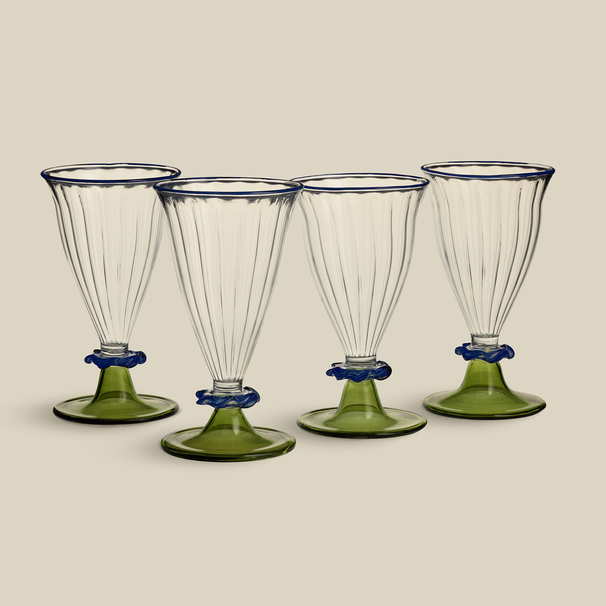 Palace Walk Handblown Wine Glass